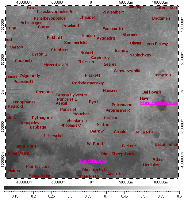 Top-level map: Moon North Pole featured Albedo